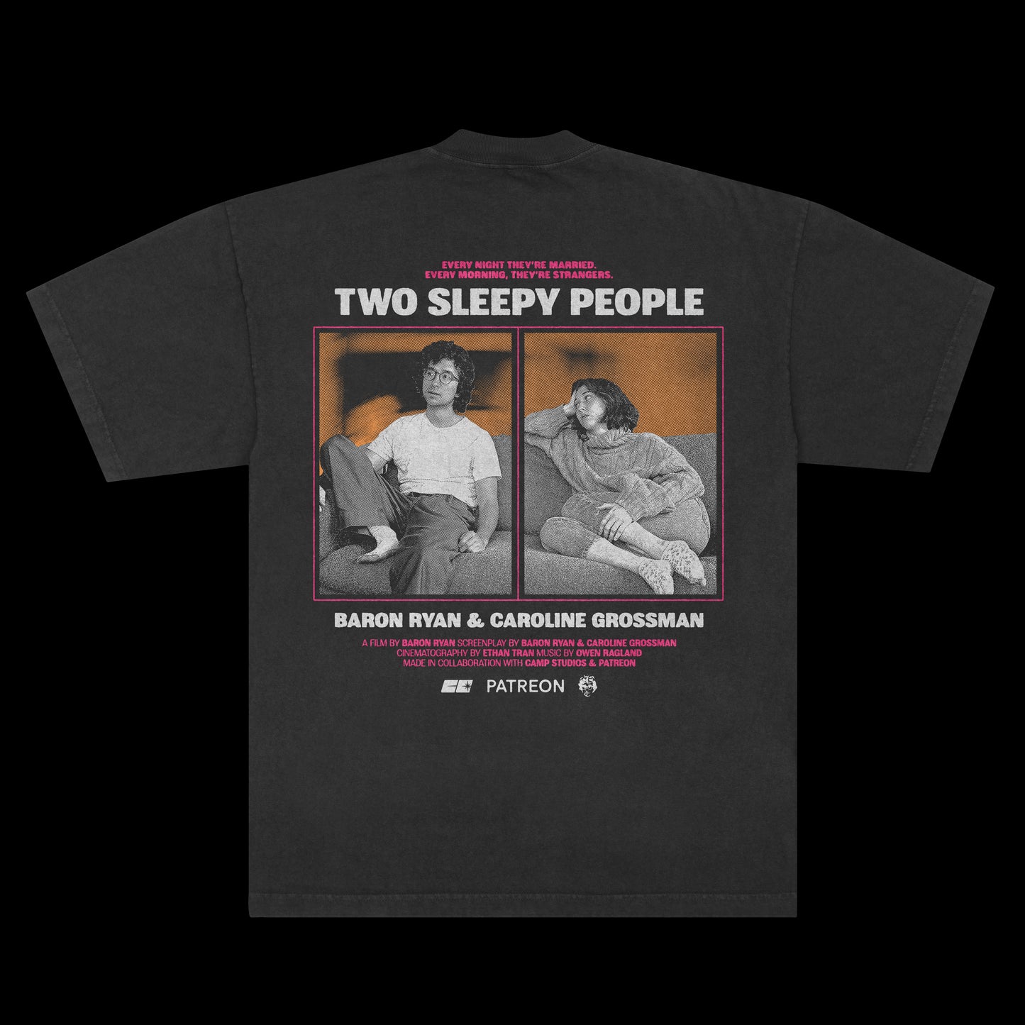 Two Sleepy People Tee