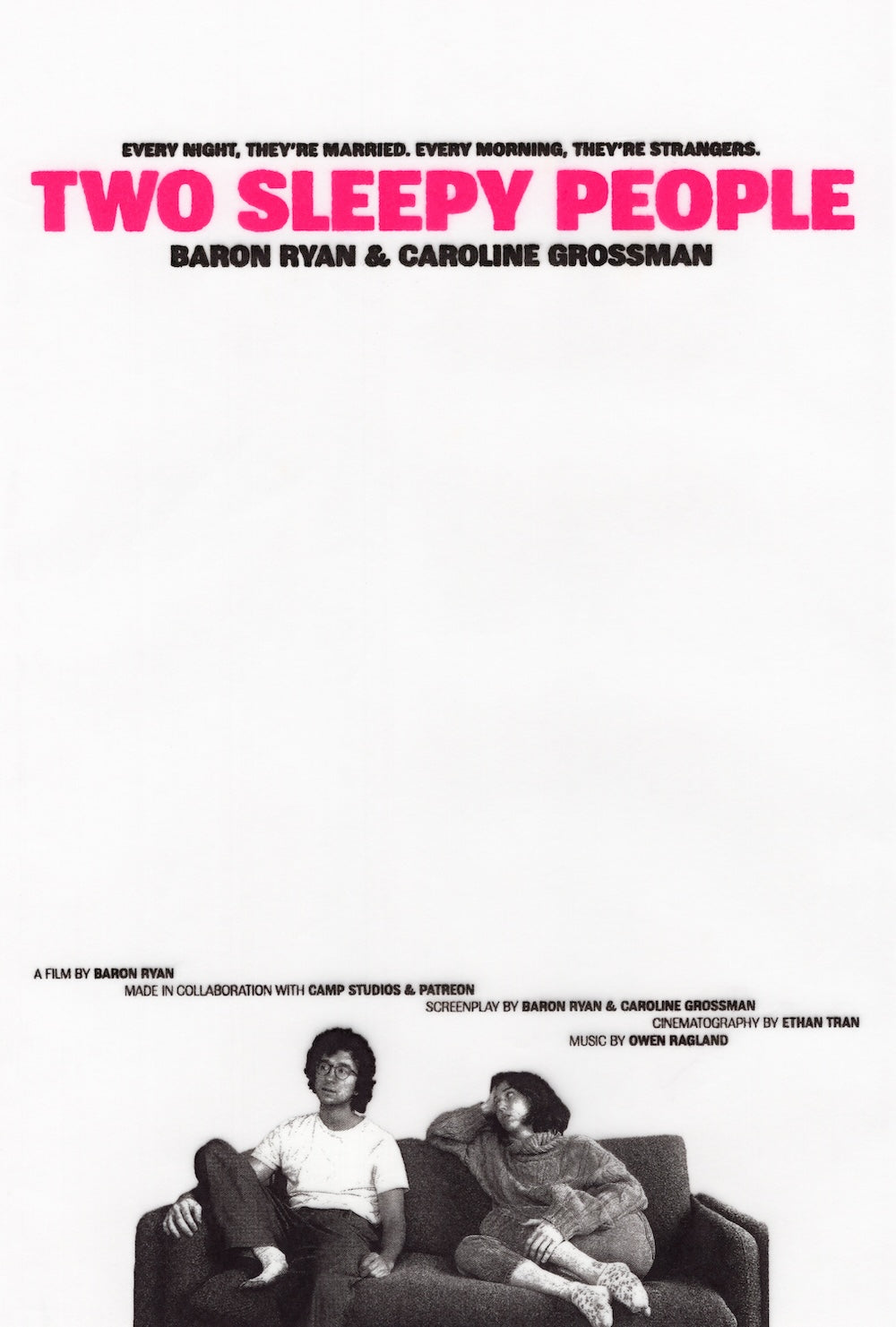 Two Sleepy People Film Poster