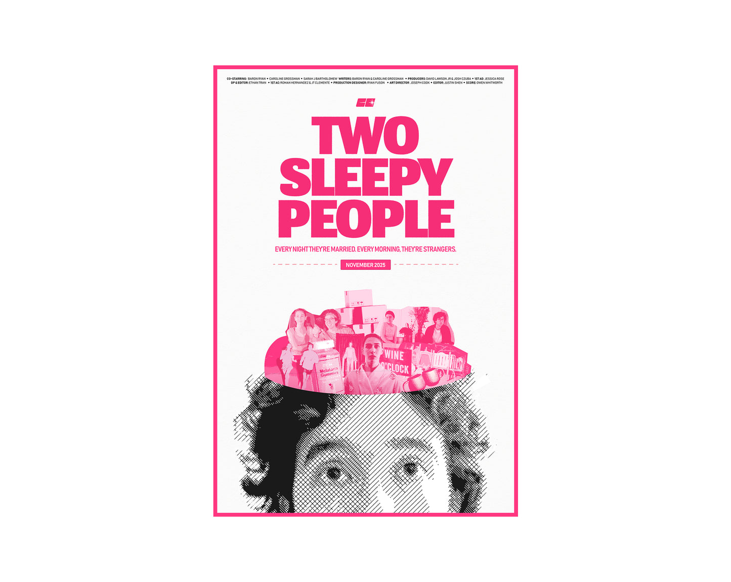 Two Sleepy Tour Poster