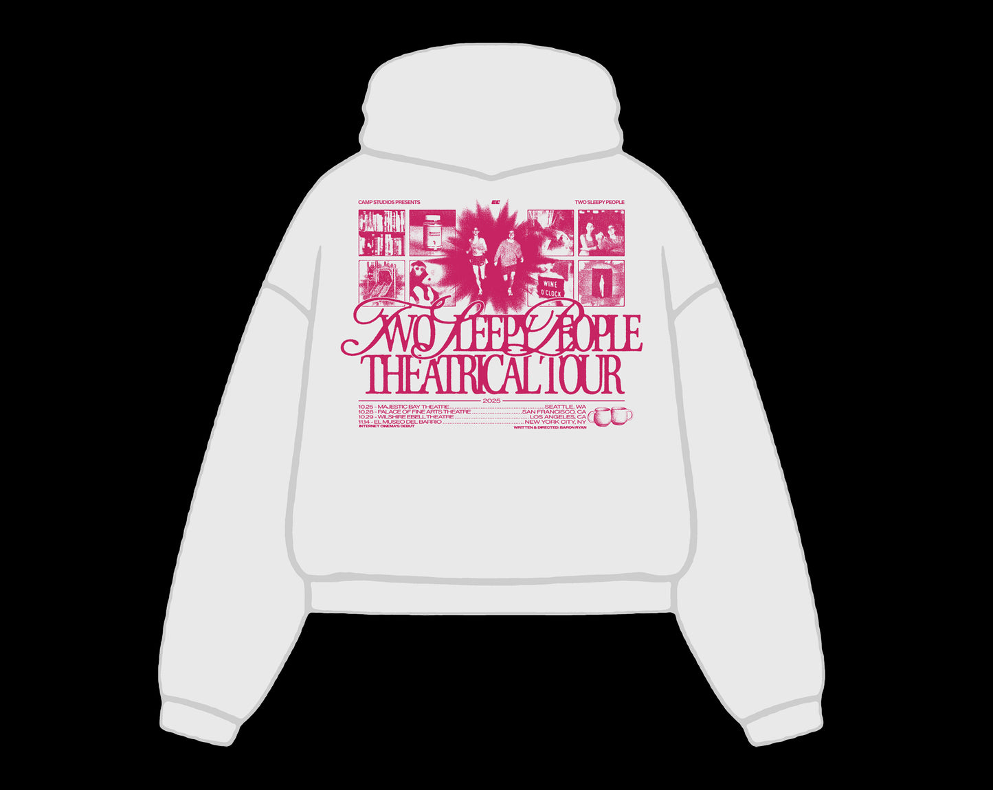 Two Sleepy People Hoodie
