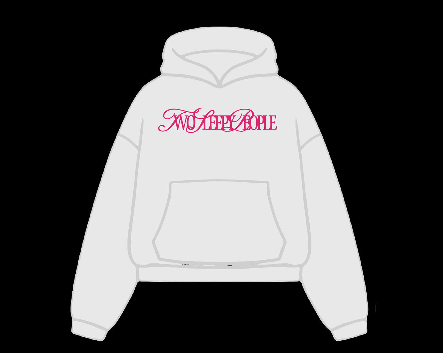 Two Sleepy People Hoodie