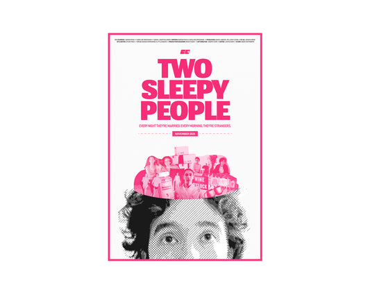 Two Sleepy Tour Poster