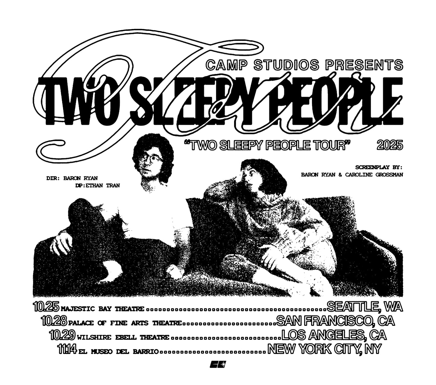 Two Sleepy People T-Shirt